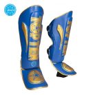 Lábfejes lábszárvédő, Top Ten, Star Light WAKO Kick-box., Kék, XL