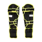 Lábfejes lábszárvédő, Top Ten, Star Light, fekete-sárga, L