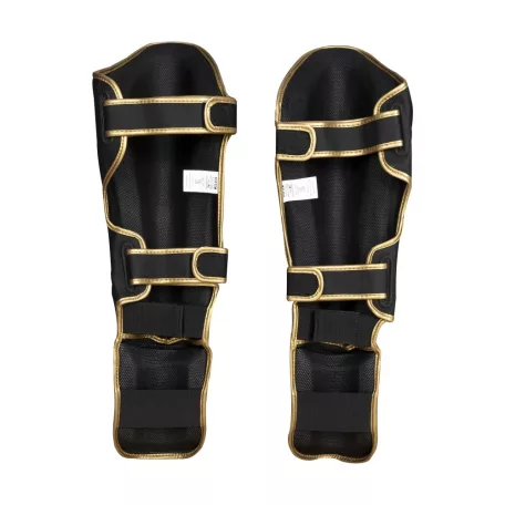 Lábfejes lábszárvédő, Top Ten, Star Light, fekete-arany, M