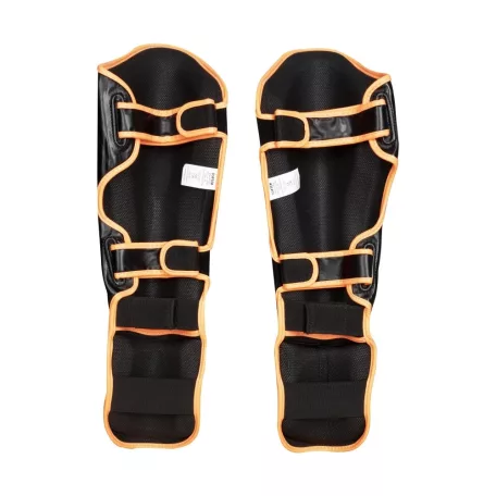 Lábfejes lábszárvédő, Top Ten, Star Light, fekete-narancs, M