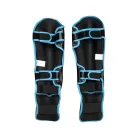 Lábfejes lábszárvédő, Top Ten, Star Light, fekete-kék, S