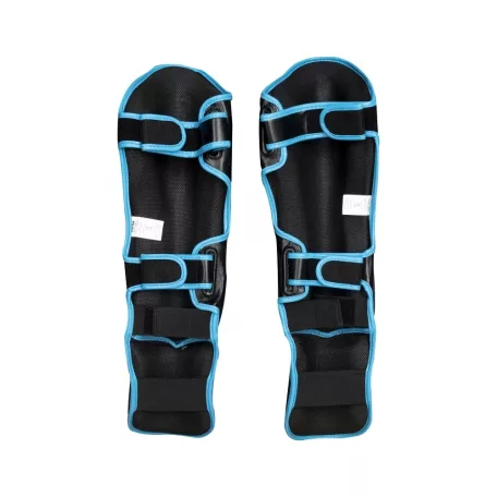 Lábfejes lábszárvédő, Top Ten, Star Light, fekete-kék, S