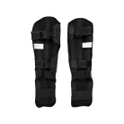 Lábfejes lábszárvédő, Top Ten, Star Light, fekete-fekete, XL