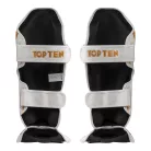 Lábfejes lábszárvédő, Power Ink, Top Ten, Fehér-arany, L