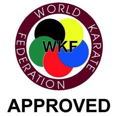 Lábfejvédő, Hayashi, WKF Karate, Kék, XXL