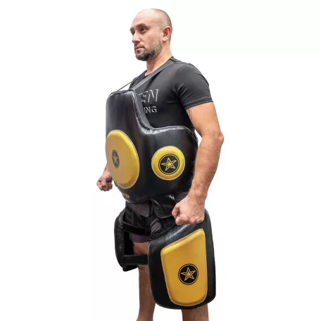 Testpajzs szett, Bodyguard Xtra, TopTen, Fekete-narancs