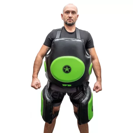 Testpajzs szett, Bodyguard Xtra, TopTen, Fekete-zöld