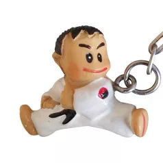 Kulcstartó, rúgó emberke, 3D