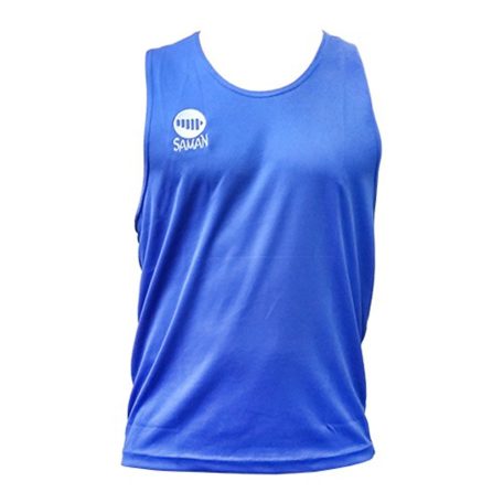 Boxing Vest, Saman, Competition, red, Kék szín, XXL méret