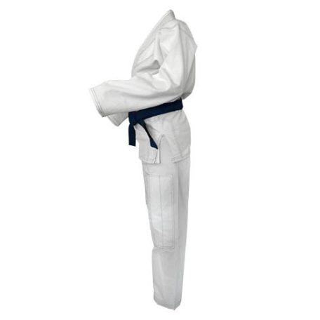BJJ / Ju-Jitsu ruha, Saman Kid, 350g, fehér, Y1 (130 cm) méret