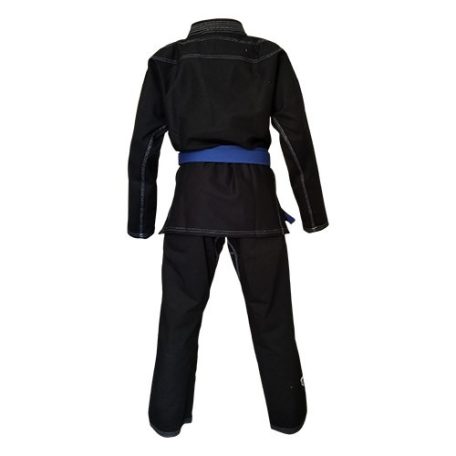 BJJ / Ju-Jitsu ruha, Saman Kid, 350g, fekete, Y00 (110 cm) méret