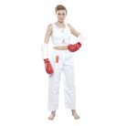 Mellvédő, Hayashi, WKF, Maxi, női, fehér, M