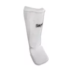 Lábfejes lábszárvédő, Saman, elasztikus, szivacs betéttel, fehér, M/L