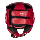 Fejvédő, Top Ten, IFMA, Jarot Muay, bőr, Piros, M