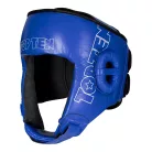 Fejvédő, Top Ten, IFMA, Jarot Muay, bőr, Kék, M
