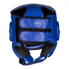 Fejvédő, Top Ten, IFMA, Jarot Muay, bőr, Kék, L