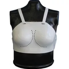 Mellvédő, EconoGuard, műanyag, fehér, XXS