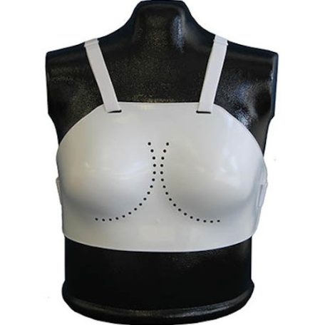 Mellvédő, EconoGuard, műanyag, fehér, S