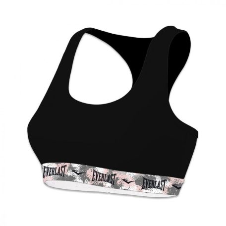 Sportmelltartó, Everlast, camo, fekete, M méret