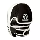 Pontütő kesztyű, Hayashi, egyenes, műbőr, fekete-fehér