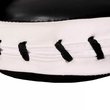 Pontütő kesztyű, Hayashi, egyenes, műbőr, fekete-fehér