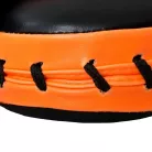 Pontütő kesztyű, Hayashi, egyenes, műbőr, fekete-narancs