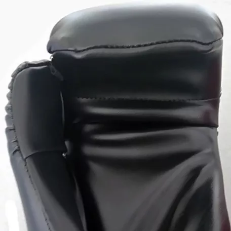 Semi-contact kesztyű, Saman, műbőr, fekete, XXL