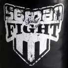 Boxzsák, Saman, Spirit of Fight, military zöld, 120x40 cm, műbőr, lánccal