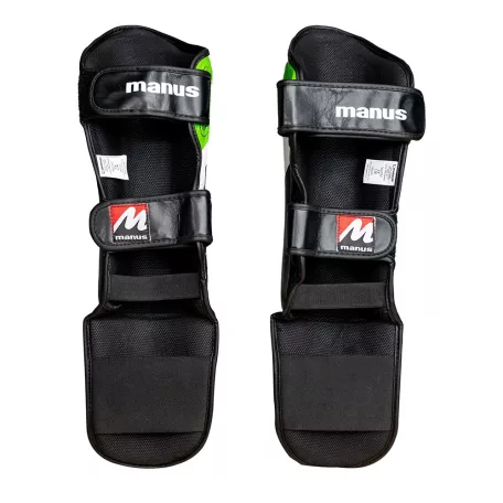 Lábfejes lábszárvédő, Manus, Wave, Fekete, S