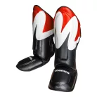 Lábfejes lábszárvédő, Manus, Wave, Fekete-piros, L