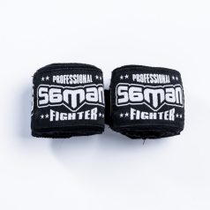   Bandázs,  Saman, Colours 1985, rugalmas, fekete/fehér, 350 cm