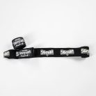 Bandázs,  Saman, Colours 1985, rugalmas, fekete/fehér, 350 cm