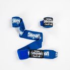 Bandázs, Saman, Colours 1985, rugalmas, kék/fehér, 450 cm