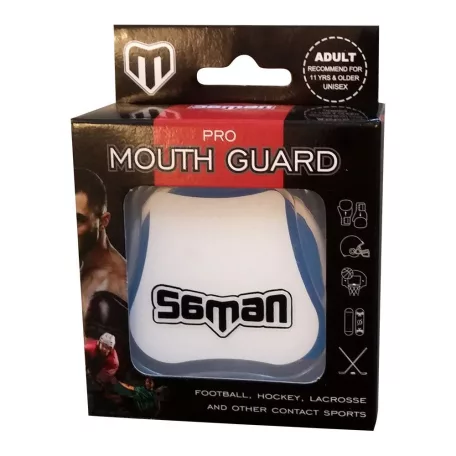 Fogvédő PRO, fehér/kék, felnőtt