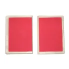 Törőlap, Saman, piros, 1,5cm vastag