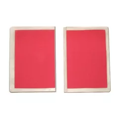 Törőlap, Saman, piros, 1,5cm vastag