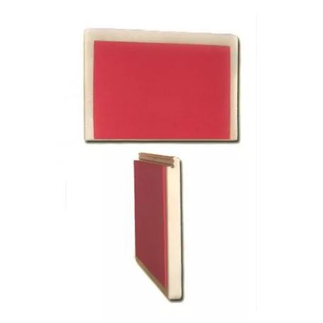 Törőlap, Saman, piros, 1,5cm vastag