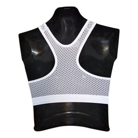 Mellvédő top, Cool Guard, fehér (betét nélkül), XL