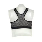 Mellvédő top, Cool Guard, fekete (betét nélkül), S