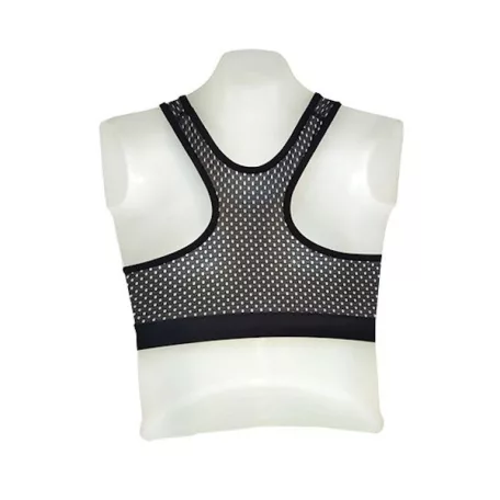 Mellvédő top, Cool Guard, fekete (betét nélkül), L