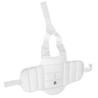 Karate chest guard, Saman, white, L méret