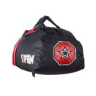 Sportsbag-backpack, Top Ten, UFA, 75x30x35 cm, black-red