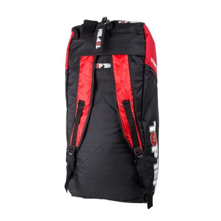 Sportsbag-backpack, Top Ten, UFA, 75x30x35 cm, black-red