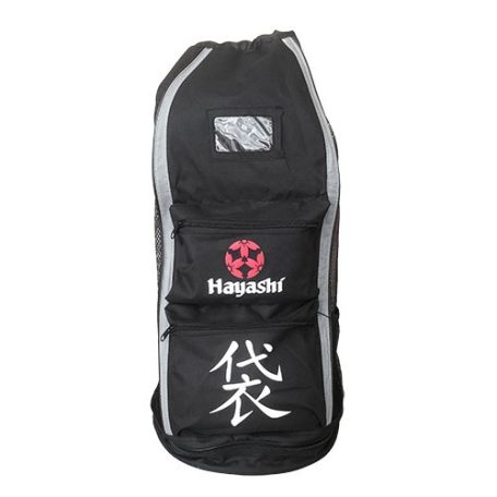 Mesh Bag, Hayashi, Deluxe, black, white/grey
