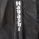 Mesh Bag, Hayashi, Deluxe, black, white/grey