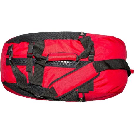 Backpack-Sportsbag-Dufflebag combination WKF, red, small, 55 x 29 x 27 cm méret