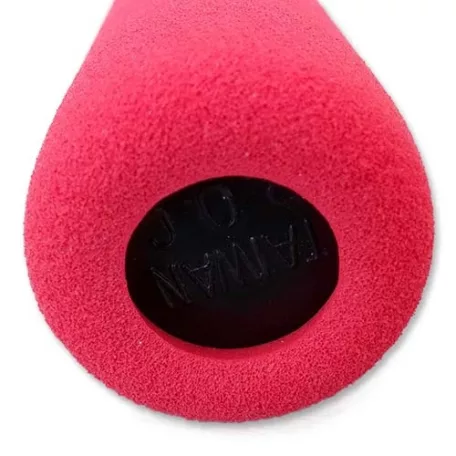 Nunchaku, GYAKORLÓ, szivacs,  láncos, fekete-piros