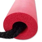 Nunchaku, GYAKORLÓ, szivacs, zsinóros, sárkányos, piros