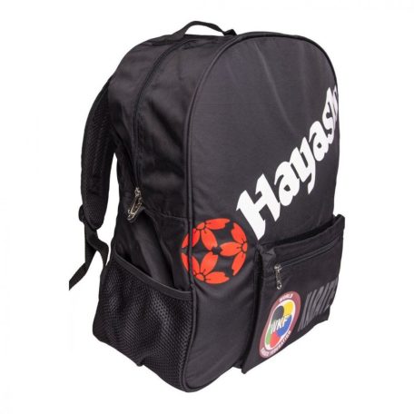 Hátizsák, Hayashi, WKF Karate, Black Mamba, fekete
