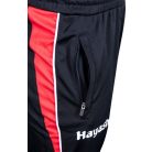 Melegítő szett, Hayashi Yorokobi, fekete-piros, XL méret